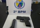 Homem é Detido em Barra do Garças por Porte Ilegal de Pistola 9mm Furtada