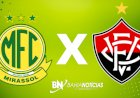 Vitória Enfrenta Mirassol em Busca de Primeira Vitória Fora de Casa na Série A