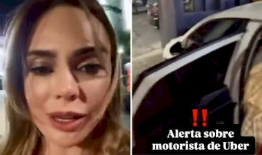 Folha do Estado | CONFUSÃO EM CORRIDA: Raquel Sheherazade denuncia motorista de aplicativo após ser expulsa de carro durante corrida