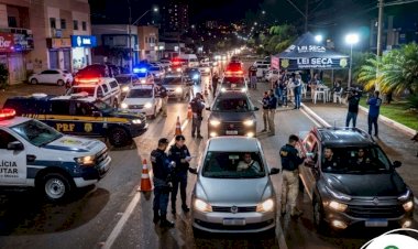 Operação Lei Seca em Rondonópolis: Seis Motoristas Presos e 25 Veículos Removidos