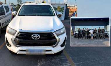 Fuga Alucinante: Suspeito de Furto de Hilux Dispara Contra a PM e é Capturado Após Perseguição em Alta Velocidade