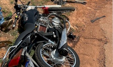 Acidente entre motos em Colíder deixa dois feridos