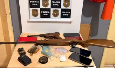 Polícia Civil Prende Suspeito de Tráfico de Drogas em Garapú, Canarana