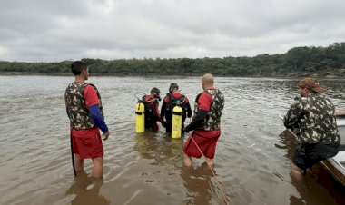 Bombeiros Intensificam Buscas por Jovem Desaparecido em Rio de Santa Rita do Trivelato