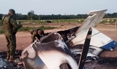 Piloto de avião interceptado pela FAB morre após confronto com policiais em Juara; vídeo