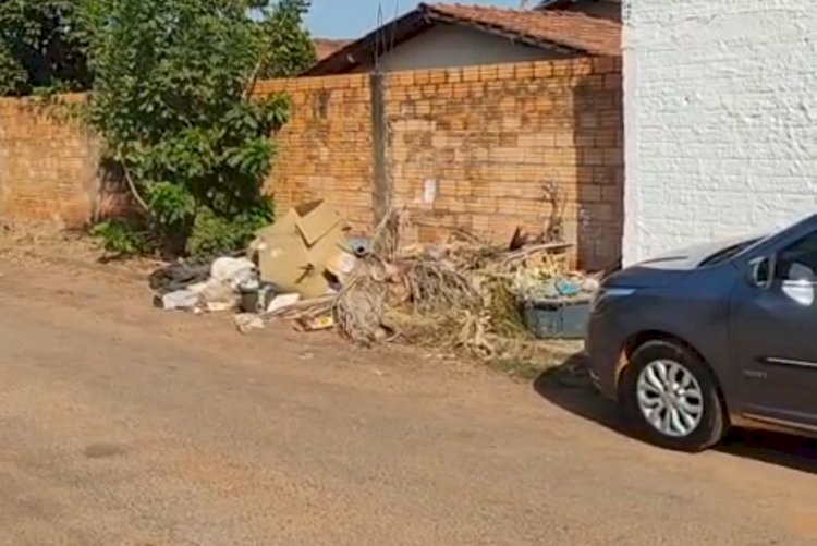 Prefeitura de Aragarças Intensifica Fiscalização Contra Descarte Irregular de Entulhos
