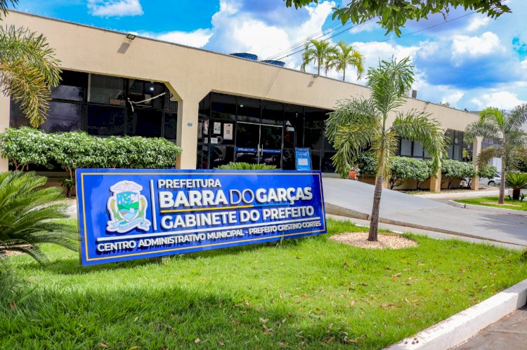 Ponto Facultativo em Barra do Garças nesta Segunda-feira (14) em Comemoração ao Aniversário da Cidade
