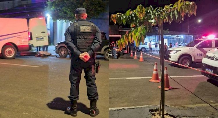 Dupla em Motocicleta Executa Homem a Tiros em Rondonópolis (MT)