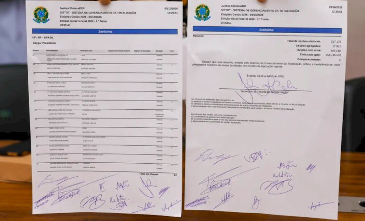 TSE Realiza Testes de Sistemas Eleitorais e Emite Zerézima Antes do 1º Turno das Eleições 2026