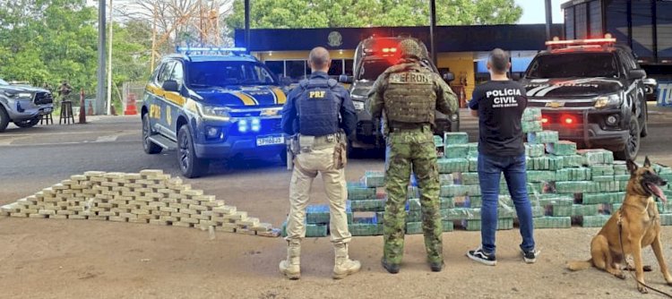 Polícia apreende 550 tabletes de cocaína em Jangada e causa prejuízo de R$ 9,9 milhões ao tráfico