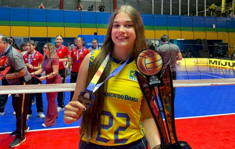 Mariana Yotzchetz Cappeler, atleta de Sinop, é convocada para o Mundial Sub-19 após bronze no Sul-Americano