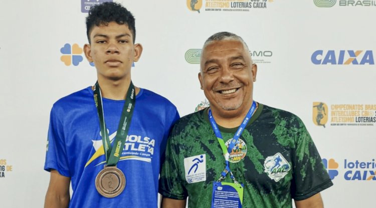 Ruan Cristian traz medalha de bronze para Lucas do Rio Verde no Brasileiro Interclubes Sub-16