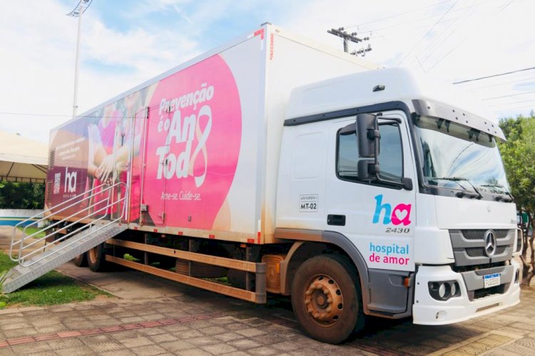 Carreta do Amor em Nova Mutum: Exames de Mamografia e Preventivo Durante Outubro Rosa