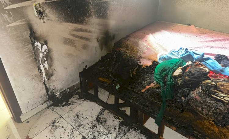Incêndio em Residência de Lucas do Rio Verde é Controlado pelos Bombeiros