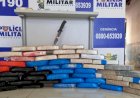 PM e PRF prendem trio transportando 47 tabletes de entorpecentes no Araguaia