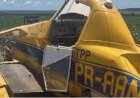 Piloto morre em queda de avião agrícola na zona rural de Canarana