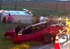 Idoso morre e 4 ficam feridos após carro bater em ambulância no interior do Estado