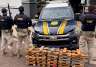 Polícia Rodoviária Federal prende casal com mais de 100 kg de drogas na BR-158´- VÍDEO