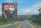 Homem bate moto em grade de proteção e morre na estrada próximo ao Portão do Inferno