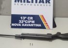 Homem é preso pela PM por descumprimento de medida protetiva, ameaça e porte ilegal de arma em Nova Xavantina