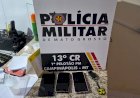 Polícia Militar prende suspeitos por tentativa de homicídio, roubo e série de crimes em Campinápolis