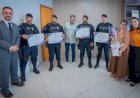 Policiais de Nova Xavantina recebem moção de aplauso por evitar feminicídio