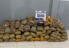 Caminhoneiro é preso na região do Araguaia ao transportar 202 kg de skunk em carga de milho