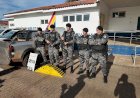 Polícia Militar apreende 45 quilos de substância análoga à cocaína em Nova Nazaré