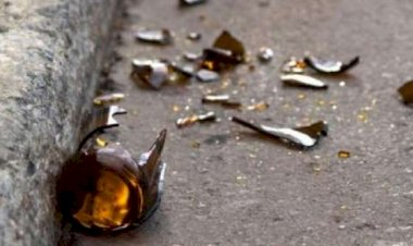 Mulher usa caco de vidro para golpear ex-namorado em Barra do Garças