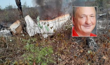 Avião de pequeno porte cai em zona rural de Mato Grosso e deixa 5 mortos