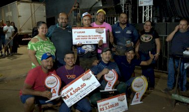 Equipes de General Carneiro e Nova Xavantina foram destaques no 3º Festival de Pesca de Campinápolis