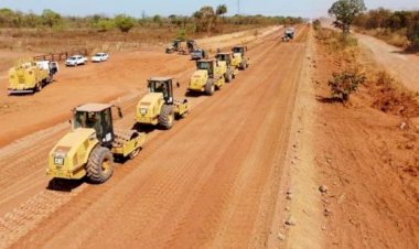 DNIT executa obras de pavimentação da BR-158 no Norte Araguaia de MT