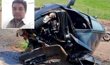 Professor morre em grave acidente entre carro e caminhão em MT