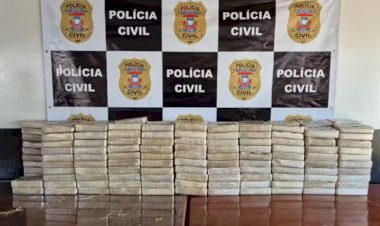 Motorista é preso com 211 tabletes de cocaína dentro de carro em MT