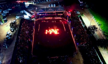 Vinicíus Santana foi o campeão do rodeio da Expocamp 2025