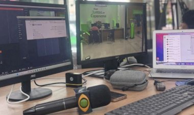 Band TV/Capanema transmite jornal ao vivo direto da agência Sicredi