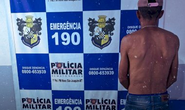 PM recupera objetos furtados e prende suspeito com tornozeleira desligada em Novo São Joaquim