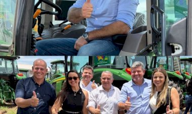 Novo São Joaquim é contemplado com novos maquinários agrícolas por meio do Promaq