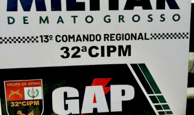 Operação Tolerância Zero: GAP e Inteligência prendem foragido da Justiça em Nova Xavantina