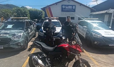 Polícia Militar prende suspeito e recupera motocicleta roubada em Nova Xavantina
