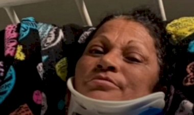 Mulher agredida durante assunto em porta de casa pede ajuda para identificar suspeito em Novo São Joaquim