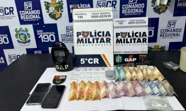 Crianças expostas ao tráfico: Polícia Militar apreende drogas e conduz suspeitos em Barra do Garças
