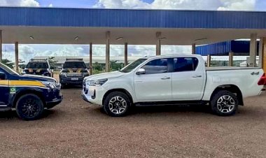 PRF recupera veículo com sinais de adulteração e registro de roubo na BR-070, em Primavera do Leste (MT)