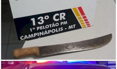 Homem é preso após manter idosa de 77 anos em cárcere privado e ameaçar familiares em distrito de Campinápolis