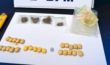 Homem com tornozeleira eletrônica é preso com drogas durante abordagem da PM em Barra do Garças