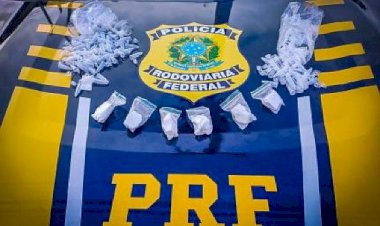PRF apreende 53 kg de mercúrio e anfetamina e prende condutor na BR-070, em Barra do Garças