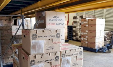 TRE prepara megaoperação para distribuir 9,6 mil urnas em MT