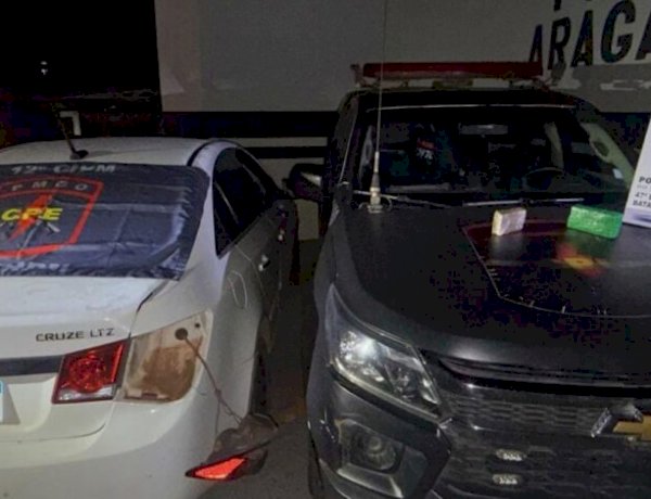 Suspeito foge da PM, é encurralado e preso com quase 1 kg de droga em Aragarças