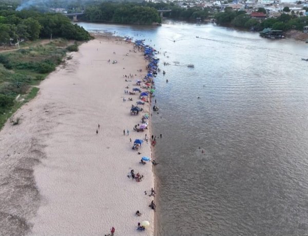 Justiça libera temporada na praia Quarto Crescente em Aragarças