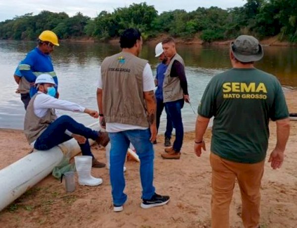 Sema acompanha coletas no Rio Araguaia para verificar qualidade da água
